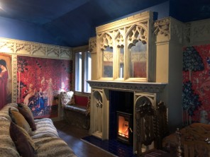 The Magicians Woodland Bothy in the Yorkshire Wolds near Sancton, Yorkshire, England